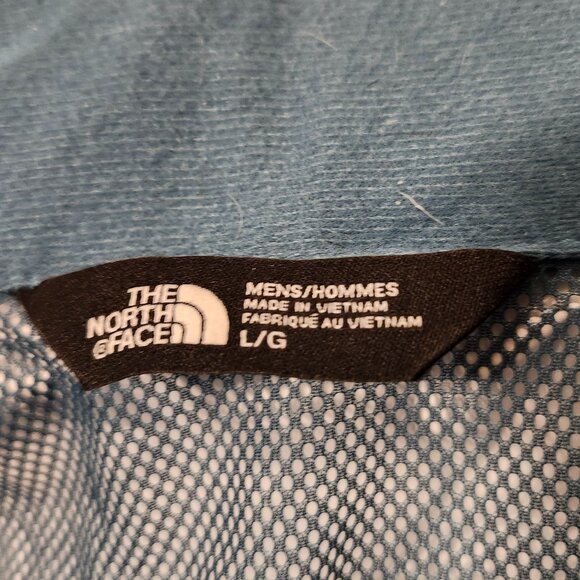 Vintage The North Face Resolve 2 Men’s L/G Rain Jacket — Mallard Blue - Picture 7 of 10